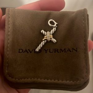 David Yurman cross pendant